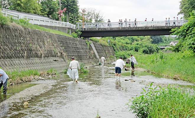 企画川清掃